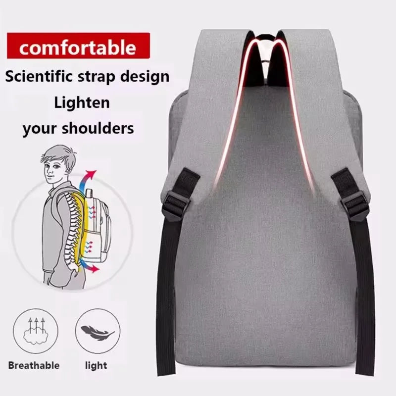 Mochila para Portátil até 15,6″ com Porta USB