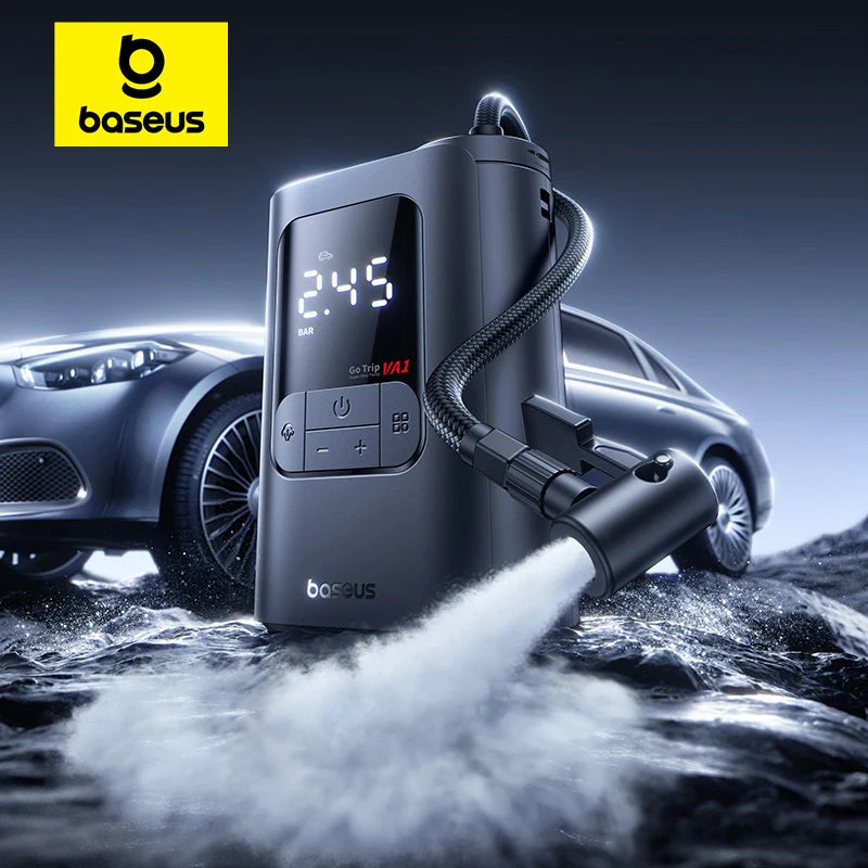 Compressor de ar portátil Baseus GoTrip VA1 Pro/Max para automóvel