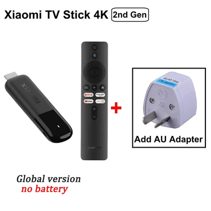Xiaomi TV Stick 4K 2ª geração 2025 Versão global
