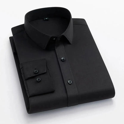 Camisa elástica de manga comprida