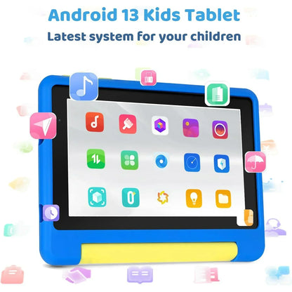 Tablet Infantil de 7” com Android 13 e Controlo Parental