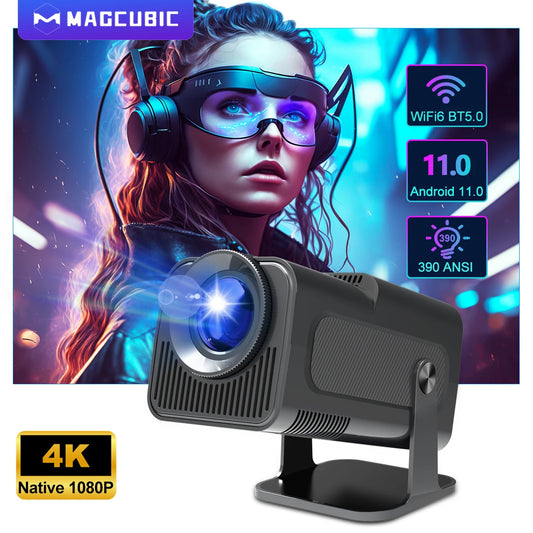 Projetor duplo wifi6 bt5.0 cinema