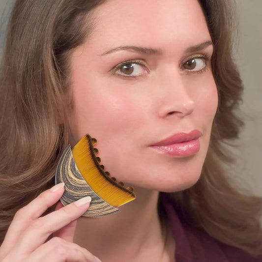 Escova de Massagem Facial para Cuidados Lymphatic