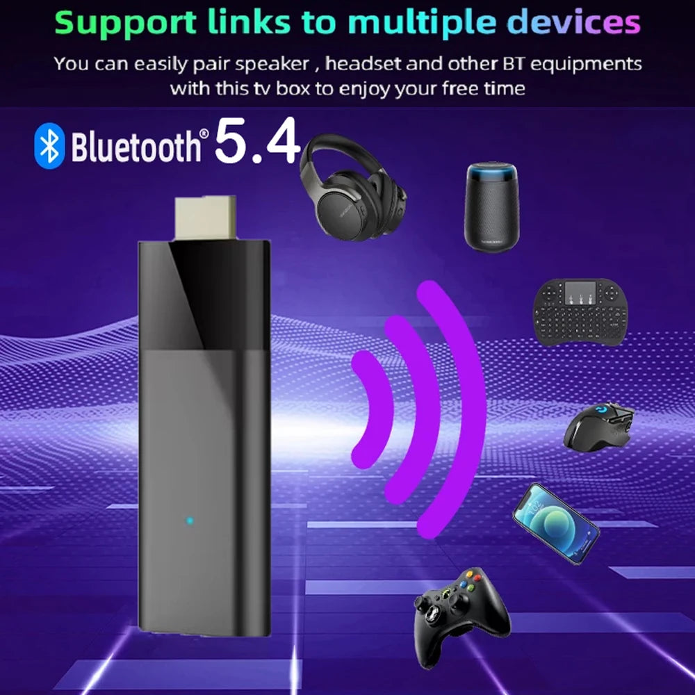 Q12 Mini TV Stick Android 14