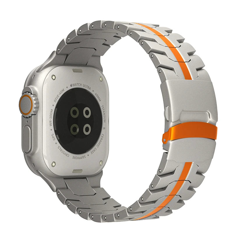 Pulseira de Aço Inoxidável para Apple Watch — 42 a 49 mm