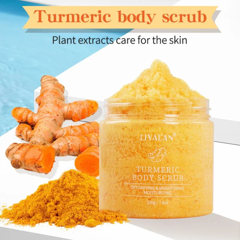Esfoliante de Açafrão para Rosto e Corpo
