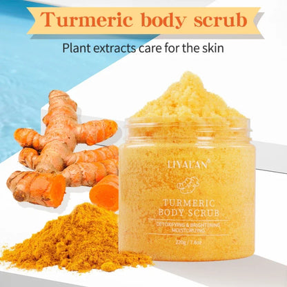 Esfoliante de Açafrão para Rosto e Corpo
