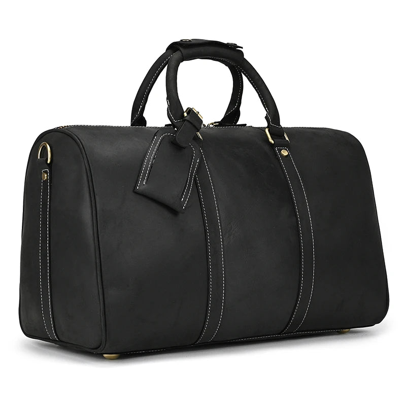 Bolsa masculina em couro legítimo