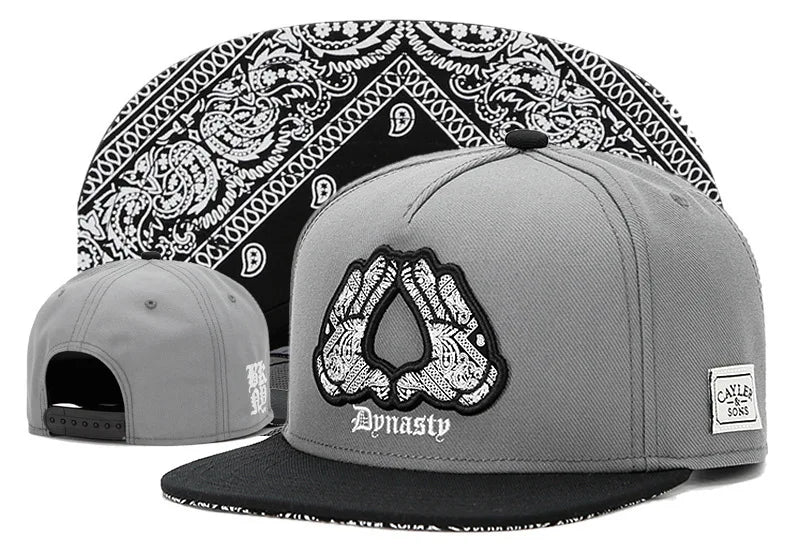 Chapéus snapback estilo hip hop