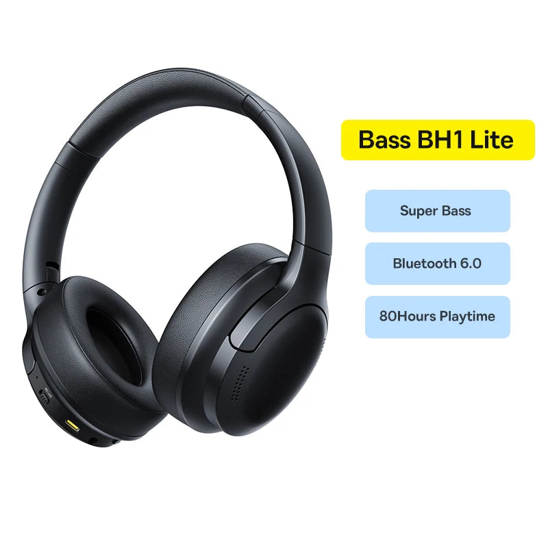 Fones de ouvido sem fio Baseus Bluetooth 5.3