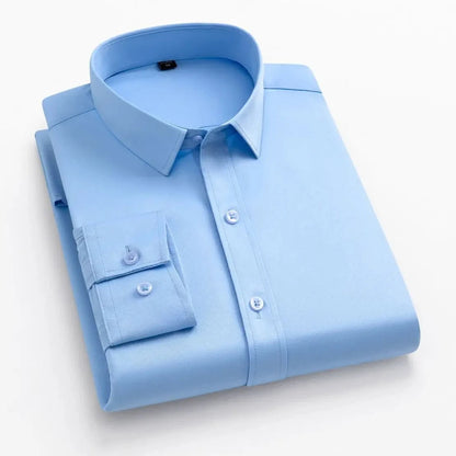 Camisa elástica de manga comprida