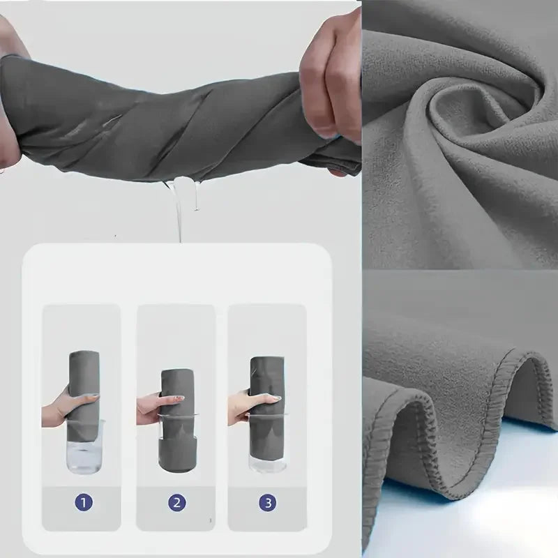 Toalha de microfibra para desporto