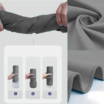 Toalha de microfibra para desporto