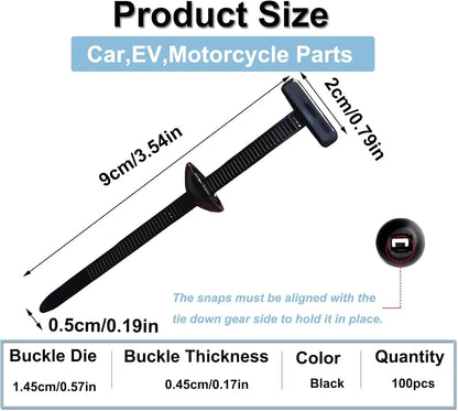 Abraçadeiras fivela prendedor automático