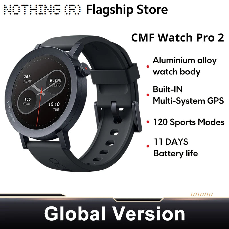 CMF by Nothing Watch Pro 2 — Smartwatch Global com AMOLED