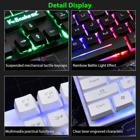 Conjunto de teclado e mouse KM320