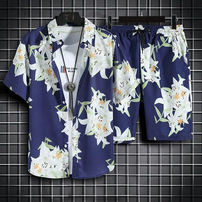 Fato de praia Havaiana e Shorts