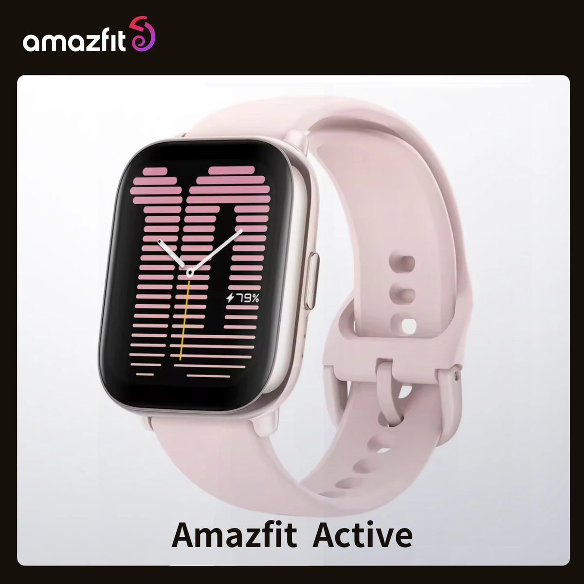 Smartwatch Amazfit Active 42 mm com GPS e Autonomia de até 14 Dias