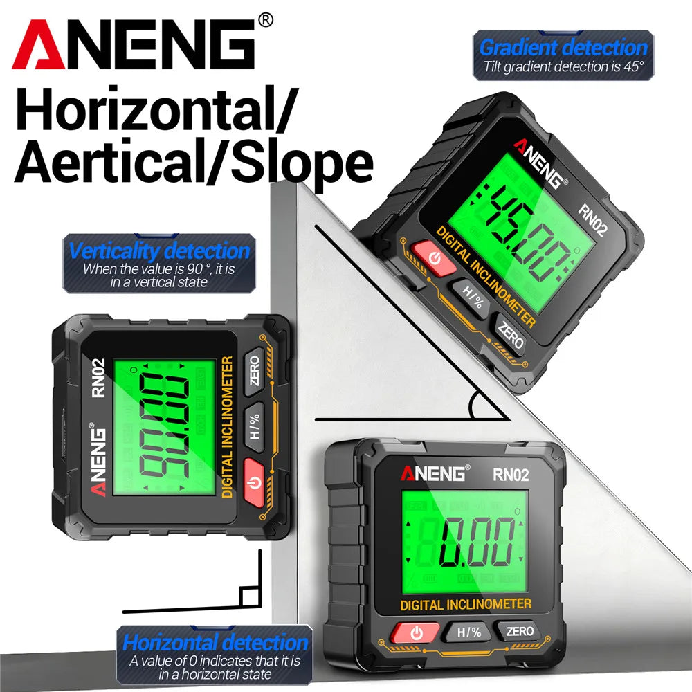 Inclinómetro laser digital ANENG RN01/RN02/RN03