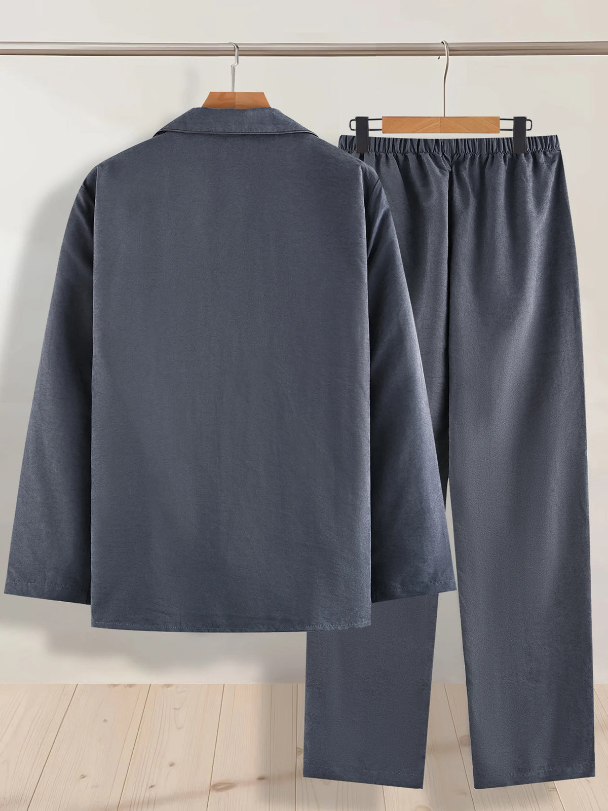 Conjunto Masculino Casual com Calças Retas