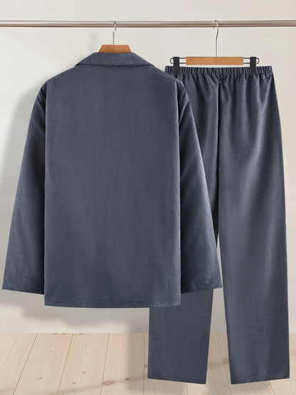 Conjunto Masculino Casual com Calças Retas