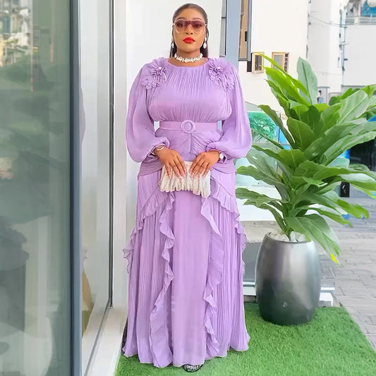 Vestido de luxo africanos