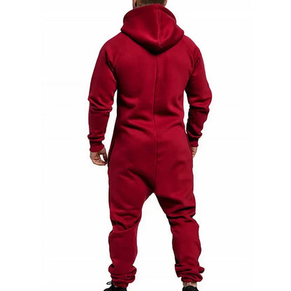 Conjunto Masculino de Moletom com Capuz e Calças