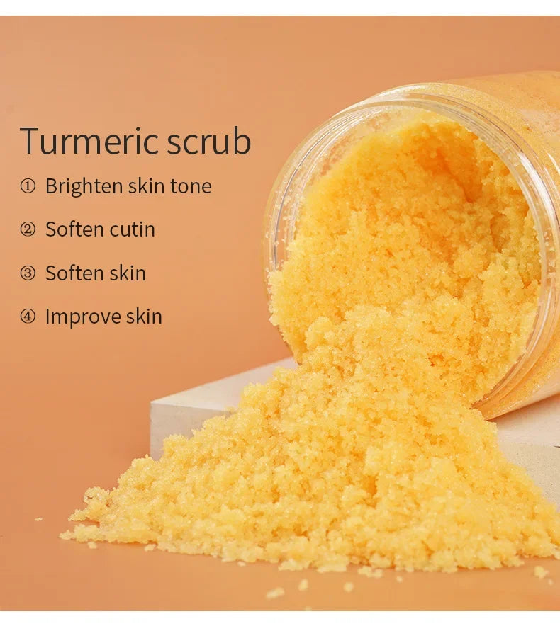 Esfoliante de Açafrão para Rosto e Corpo