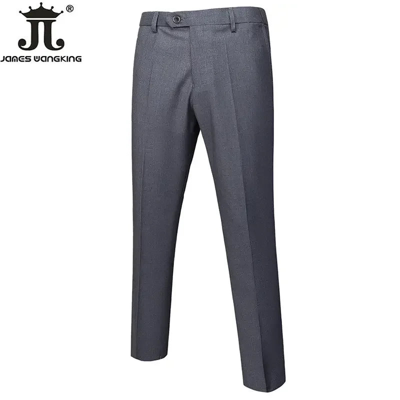 Calças de Fato Masculinas Clássicas