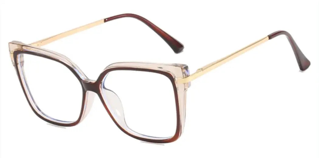 Óculos de leitura femininos com proteção contra a luz azul