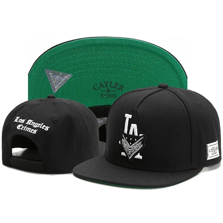 Chapéus snapback estilo hip hop