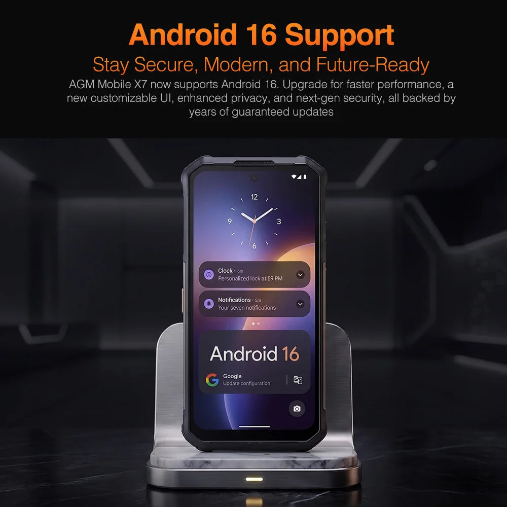 AGM X7 — Smartphone Robusto