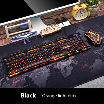 Conjunto de teclado e mouse KM320