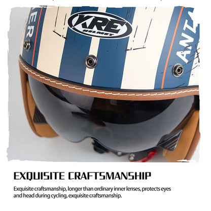 Capacetes de motocicleta Open Face