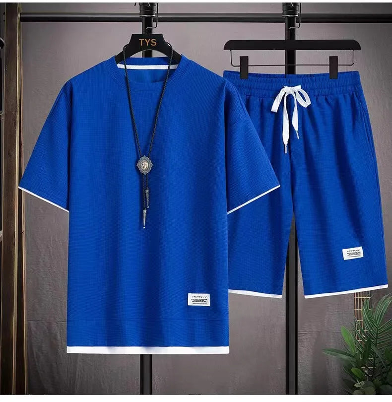 Conjunto Masculino de 2 Peças para Treino, Ginásio e Lazer