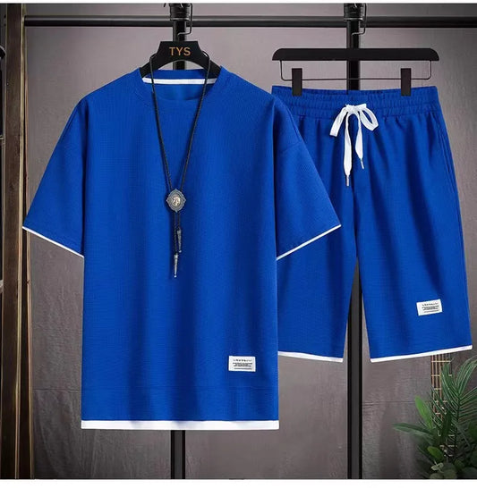 Conjunto Masculino de 2 Peças para Treino, Ginásio e Lazer