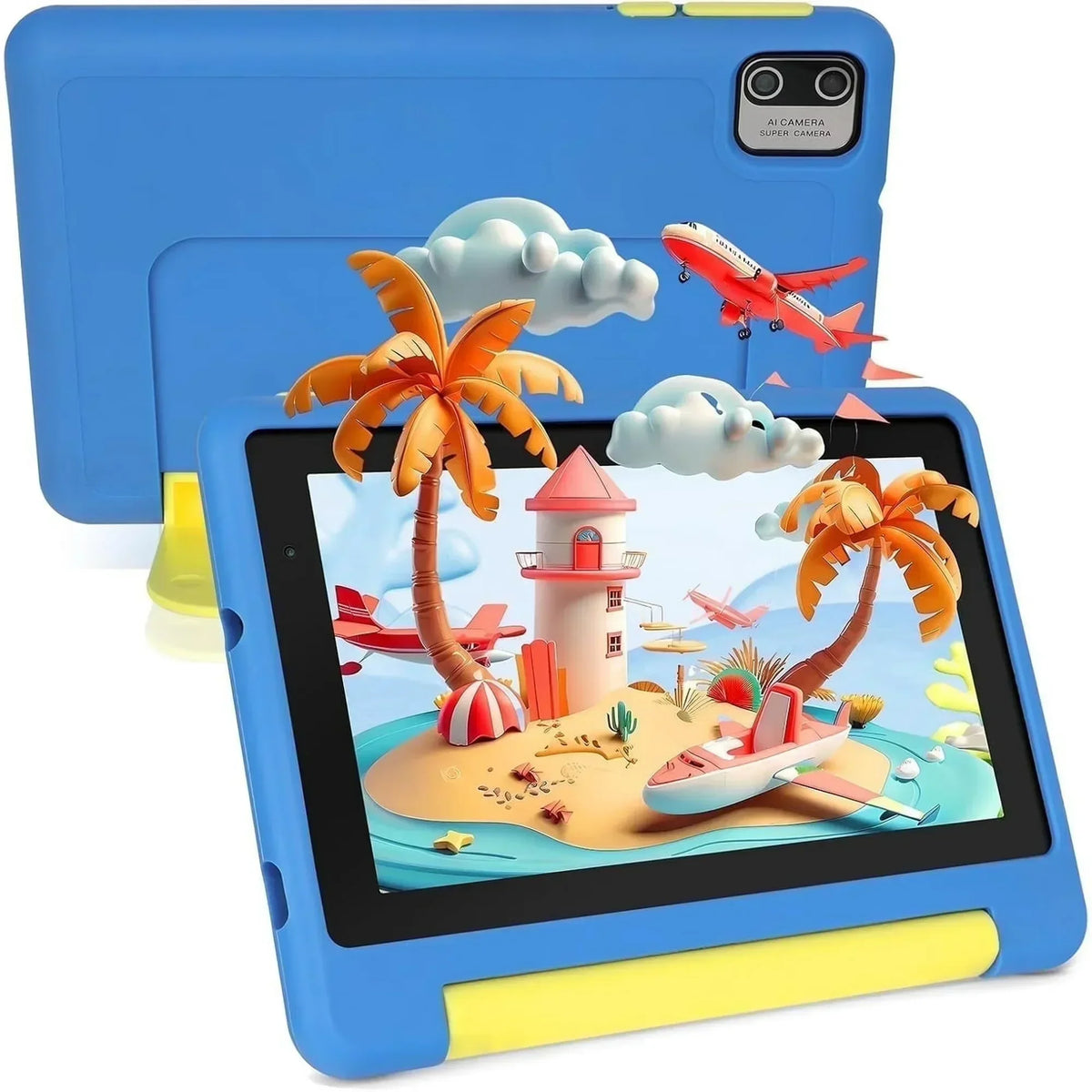 Tablet Infantil de 7” com Android 13 e Controlo Parental