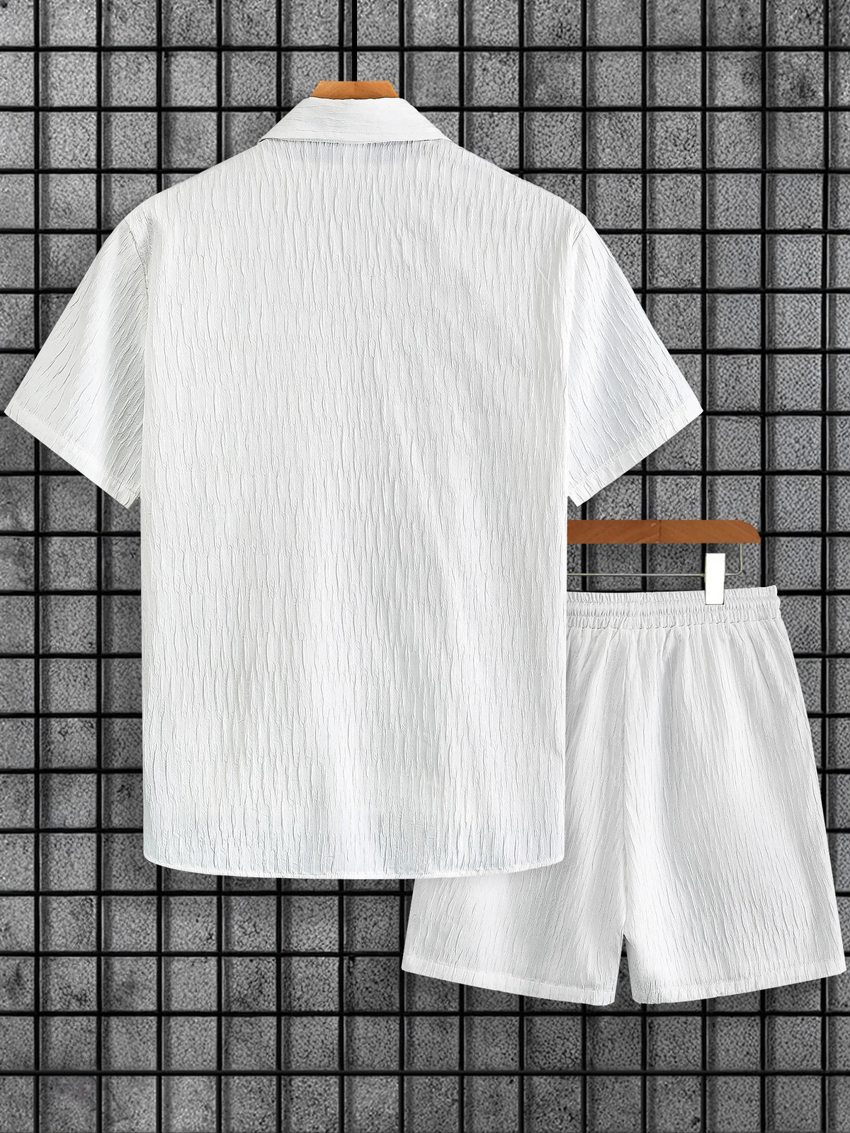Conjunto Masculino Branco com Calças
