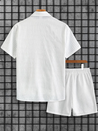 Conjunto Masculino Branco com Calças
