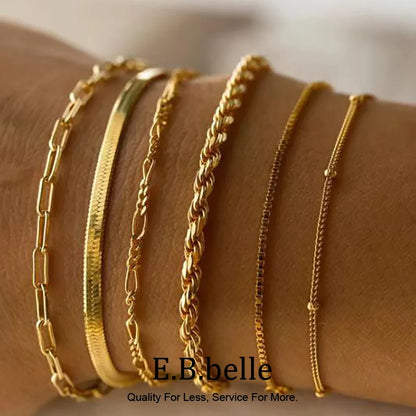 Pulseira Feminina Ebbelle em Aço Inoxidável