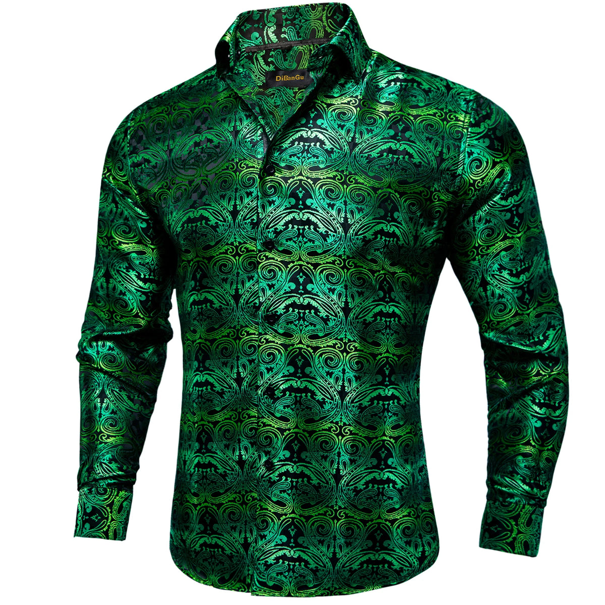 Camisa Masculina Paisley Roxa