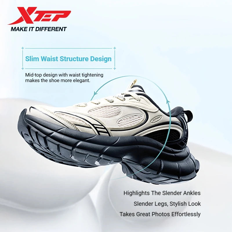 Xtep Basque 3.0 Masculino — Ténis de Caminhada com Aumento de Altura