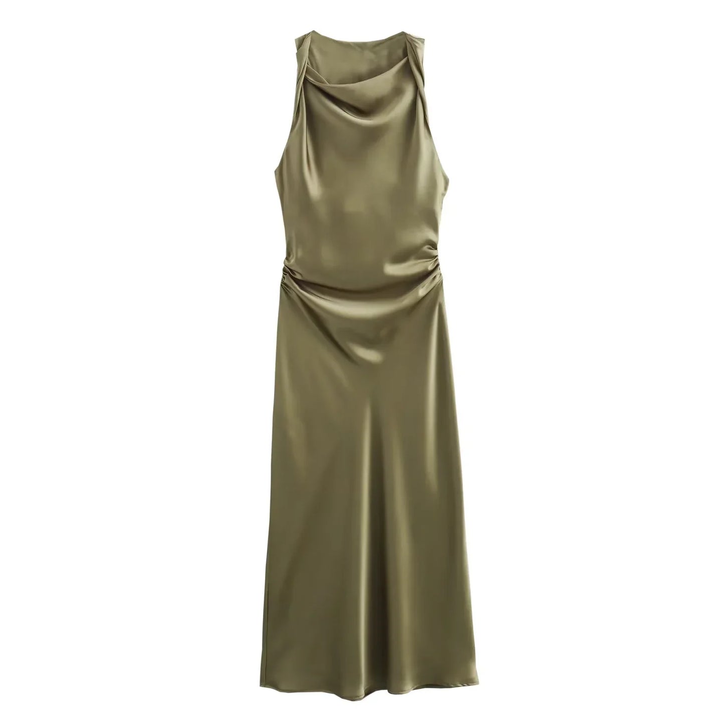 Vestidos longos cetim