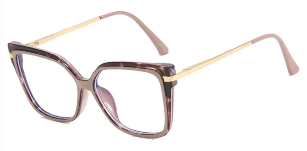 Óculos de leitura femininos com proteção contra a luz azul