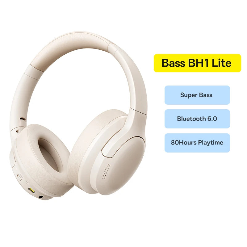Fones de ouvido sem fio Baseus Bluetooth 5.3