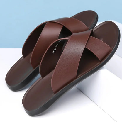 Chinelo de Verão em Pele