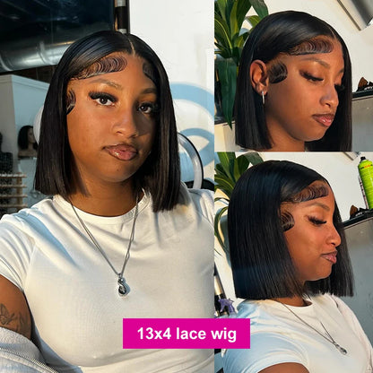 Perucas de cabelo humano de renda frontal