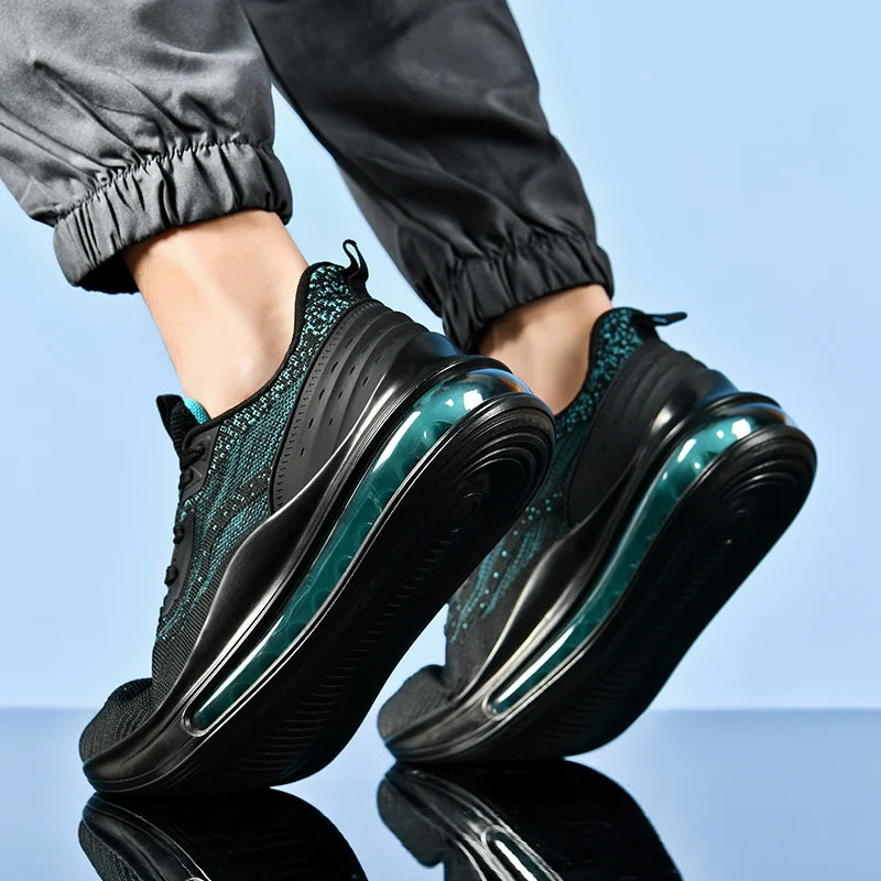 Tênis de corrida leve malha casuais