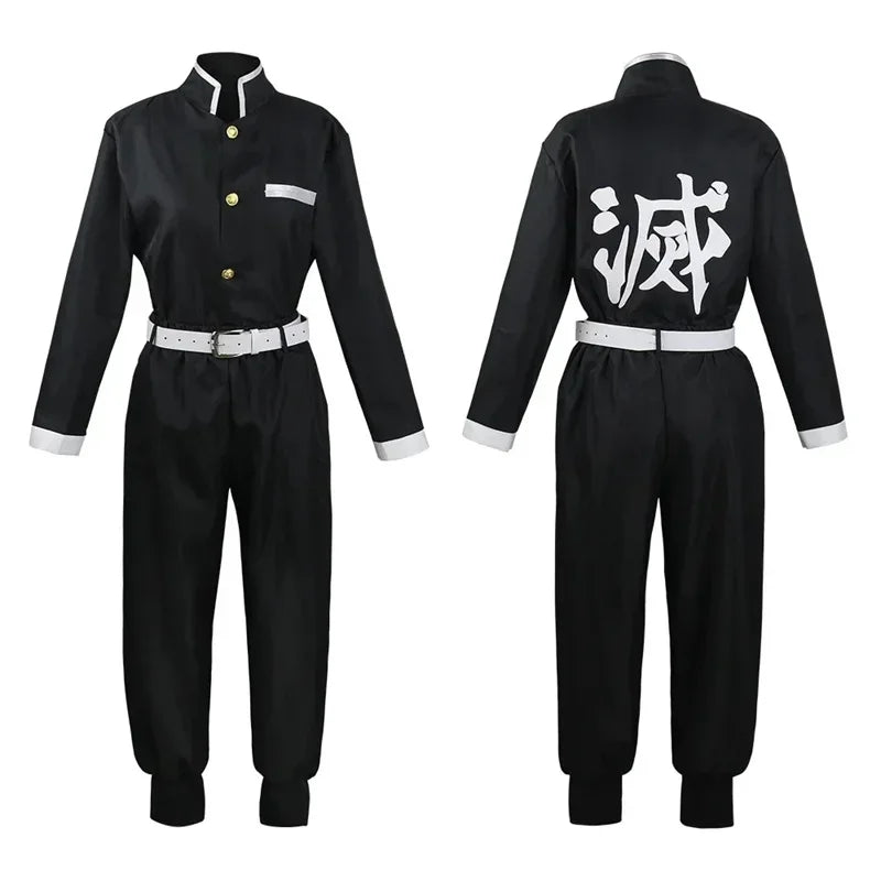 Cosplay Tomioka Giyuu de Kimetsu no Yaiba – Traje Anime para Adultos e Crianças