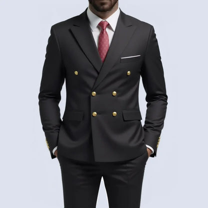 Terno botão duplo slim fit